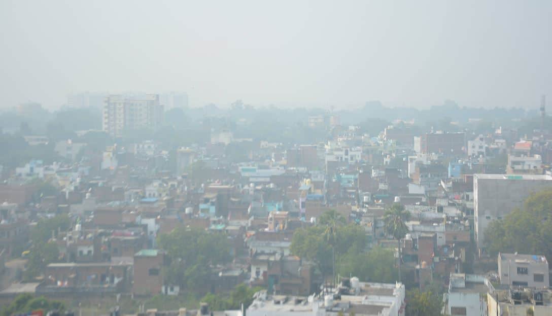 Gorakhpur city air quality index reaches alarming level after diwali 2022