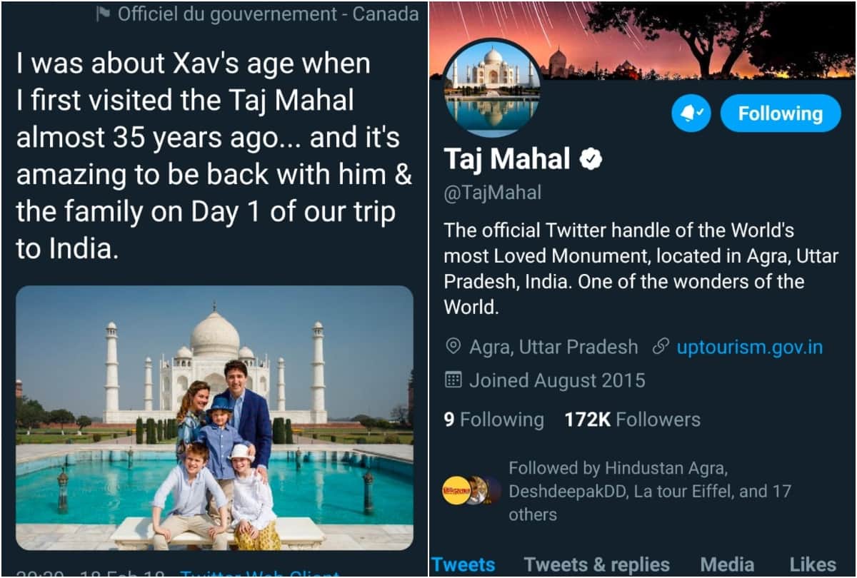 Tajmahal Twitter Account Is Not Active