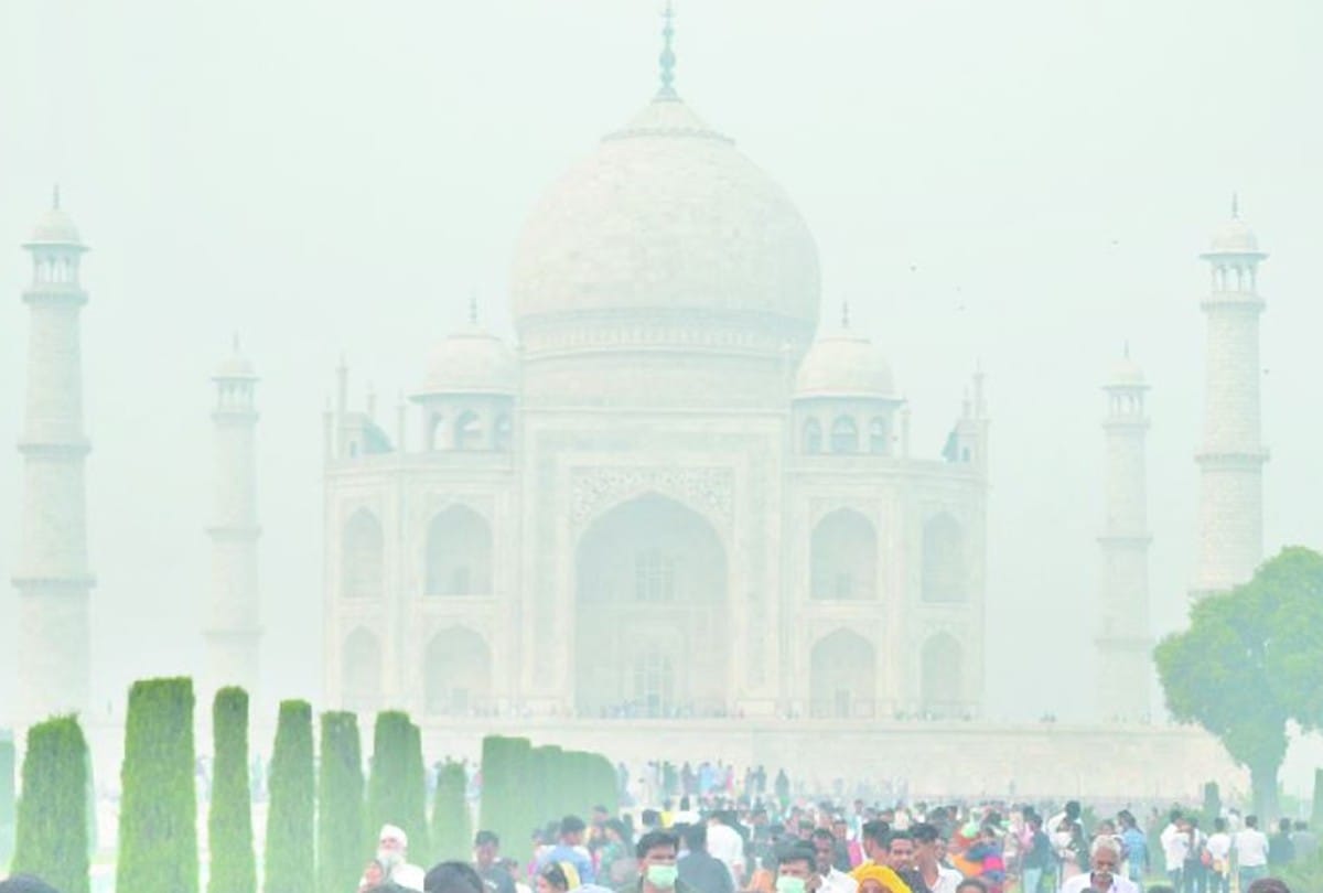 Agra Air Quality Index Today: Agra is the most polluted city on monday