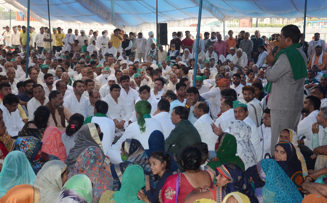 Farmers will stop the development works of the authority from today