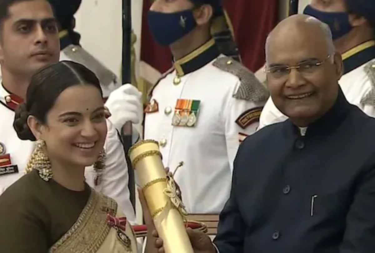 Padma Shri: Kangana Ranaut said the country has given importance as an adarsh nagrik this honor will shuts the mouth of many people
