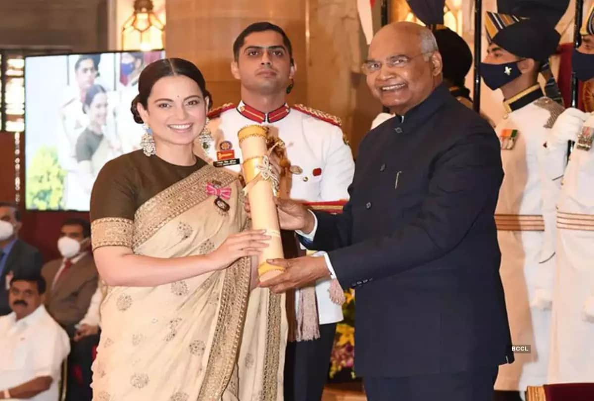 Padma Shri: Kangana Ranaut said the country has given importance as an adarsh nagrik this honor will shuts the mouth of many people