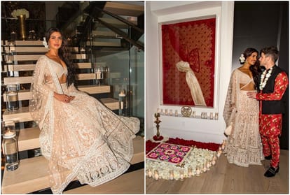 Social media: Priyanka Chopra was seen dancing to the famous song of Shahrukh Khan the video of Diwali party went viral on the internet