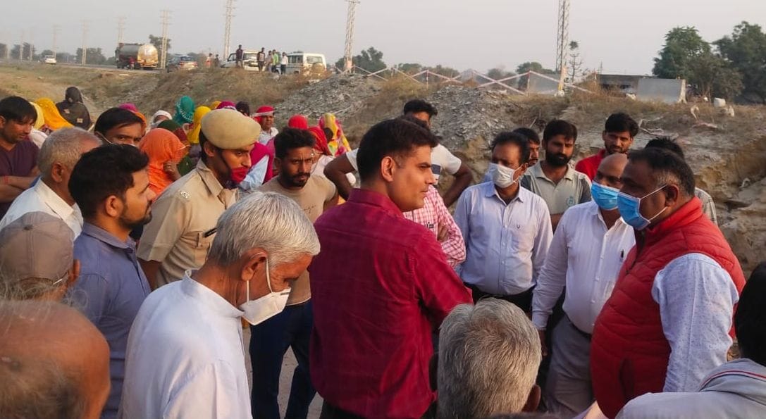SDM inspected Govindpuri underpass