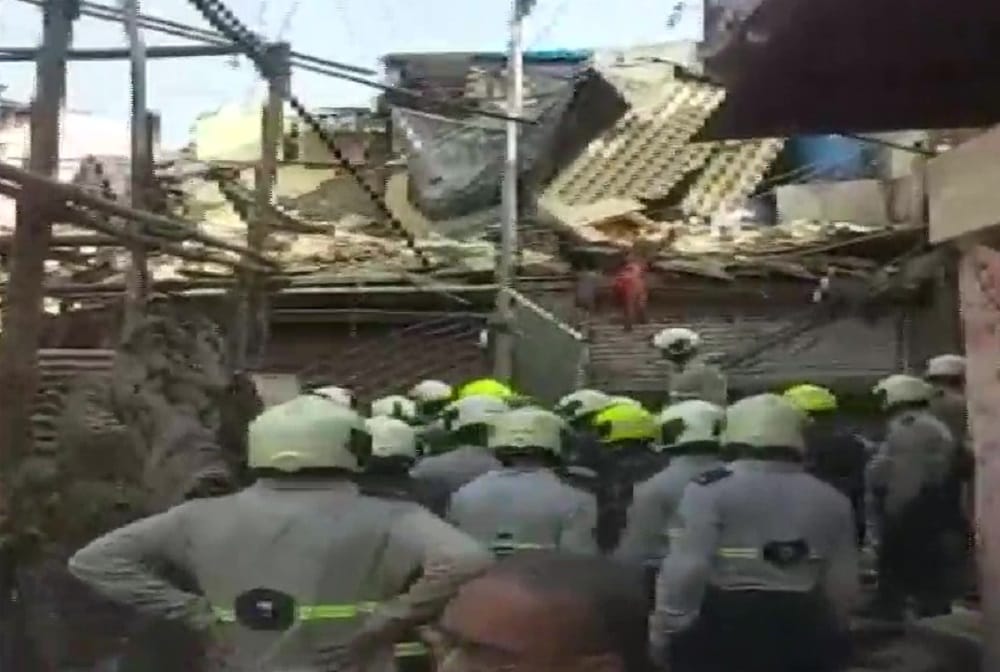 A house collapsed in Antop Hill area, Nine persons rescued and shifted to a hospital: Mumbai Fire Brigade