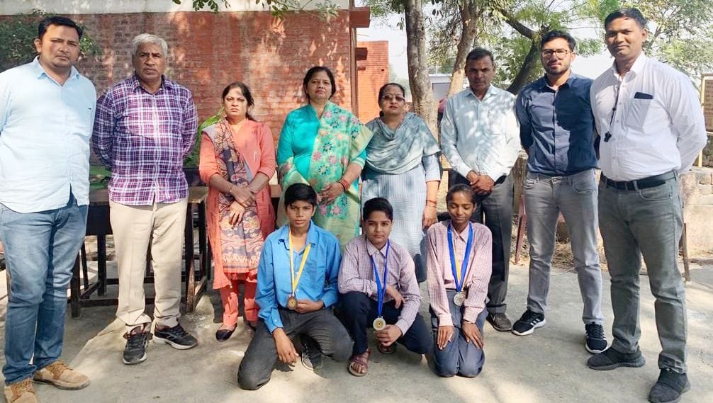 Abhishek, Pankaj and Prachi won medals