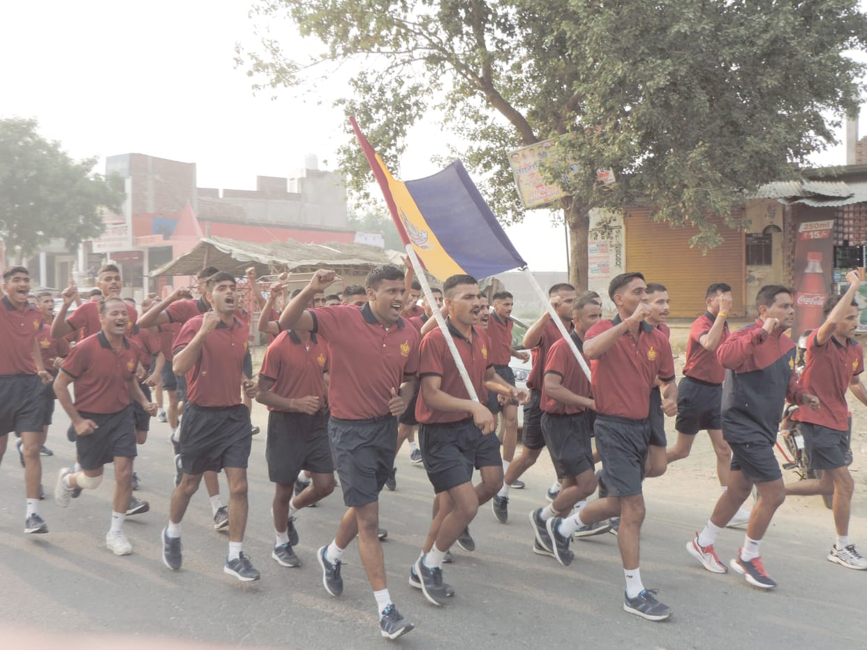 Rajput Regimental Celebrates Ultra Marathon
