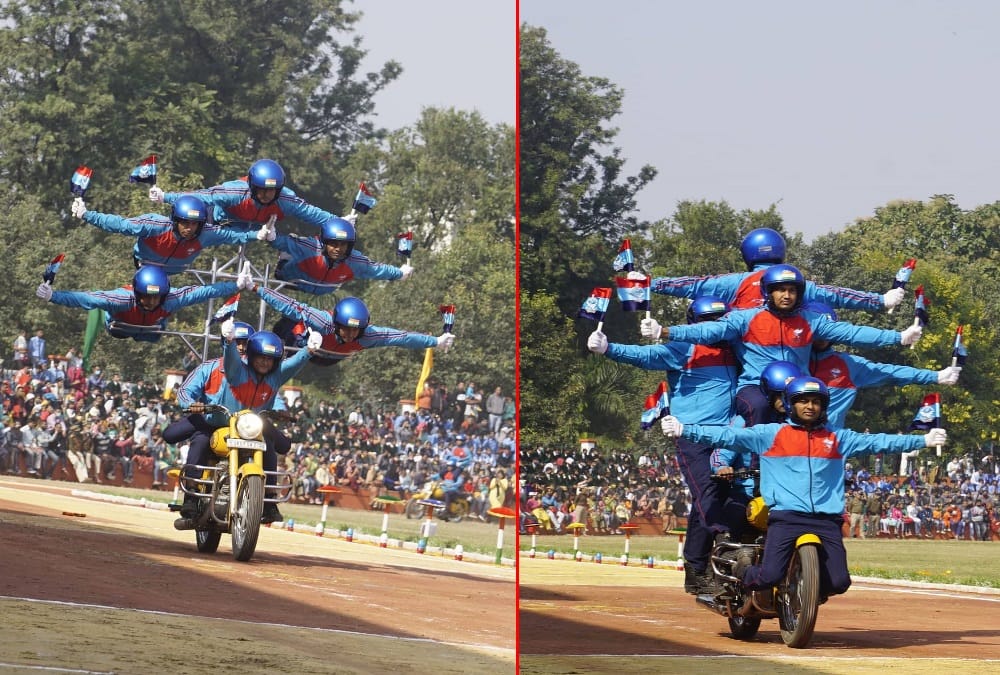 Uttarakhand 21 Foundation Day Today: Police and Sdrf Soldiers show Amazing feat Photos