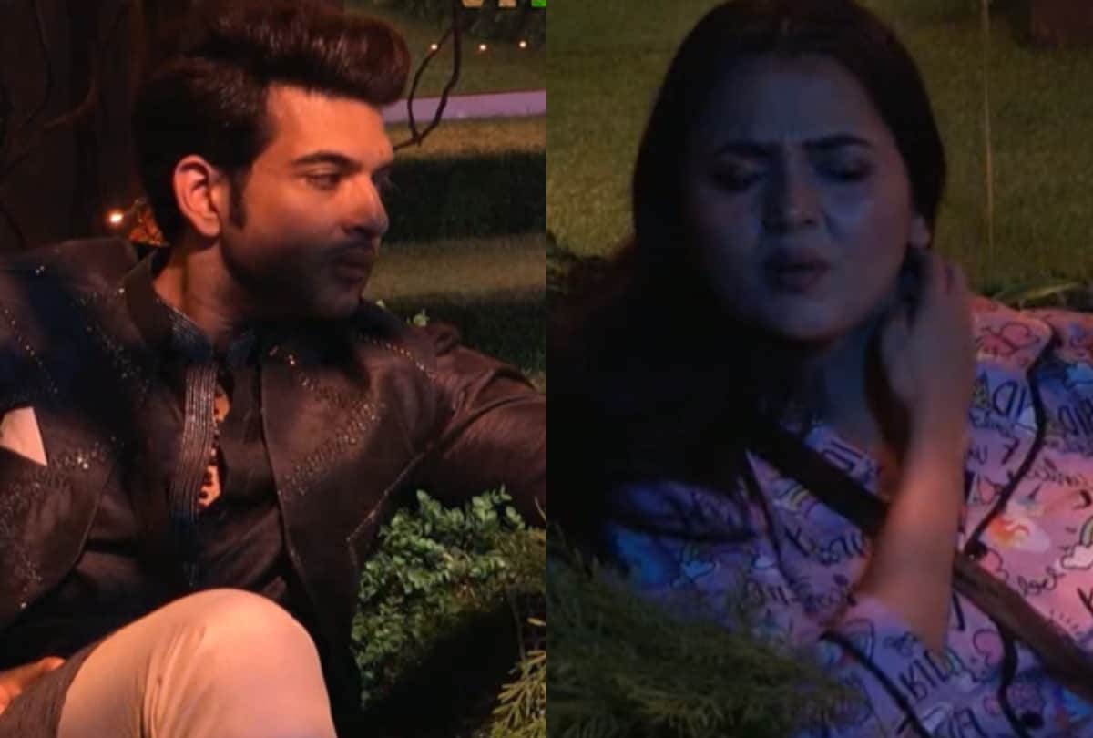 bigg boss 15  tejasswi prakash and karan kundrra had a big fight because of vishal kotian and shamita shetty