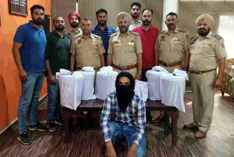 Drug smuggler arrested with 55 kg opium in Jalandhar of Punjab
