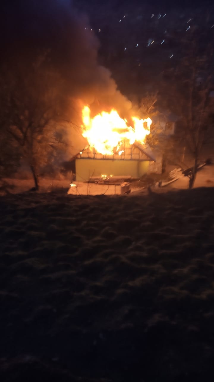 Fire in school