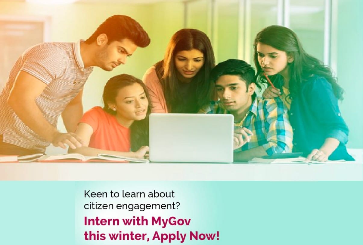MyGov, This platform of Government of India needs interns , read full details