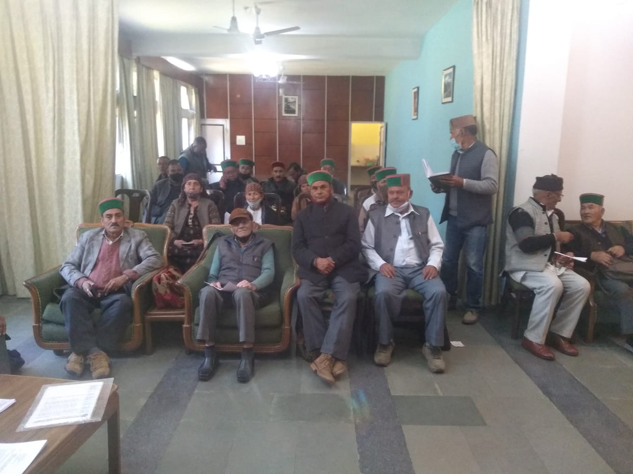 pera militery pesionor meeting in rampur