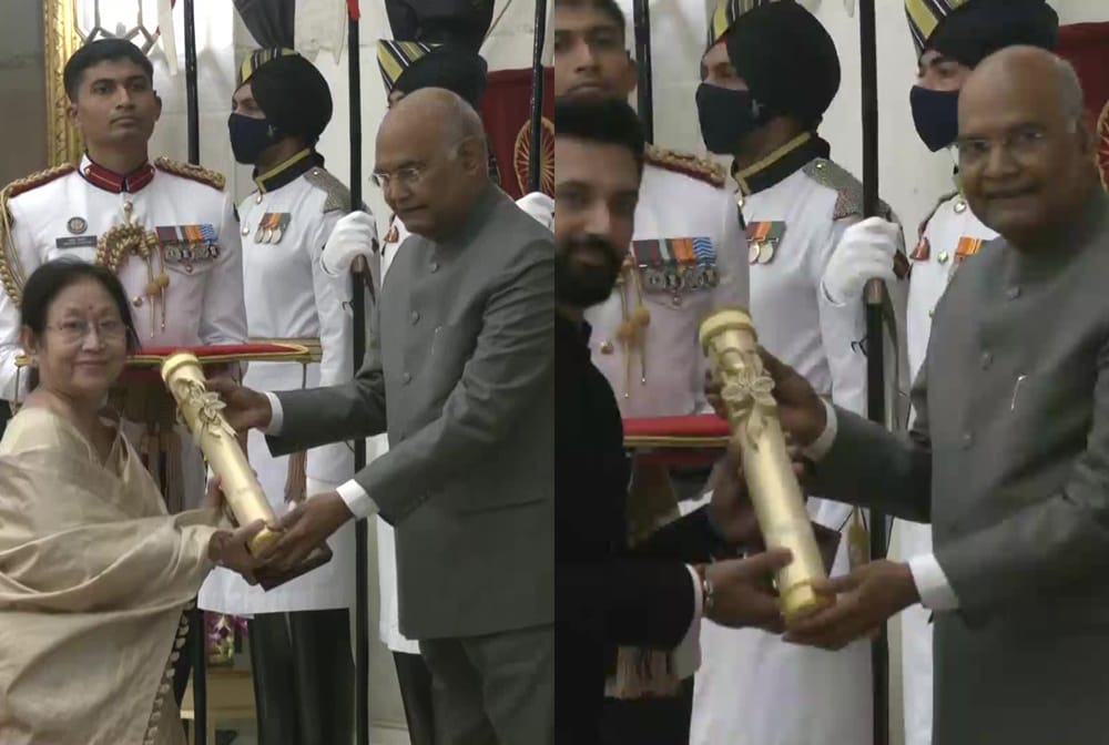 Padma Awards: Former Union Minister Ram Vilas Paswan and Former Assam CM Tarun Gogoi awarded the Padma Bhushan 