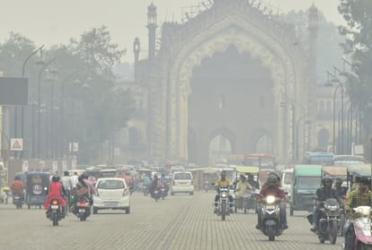 Pollution in Lucknow: AQI is very high in the air.