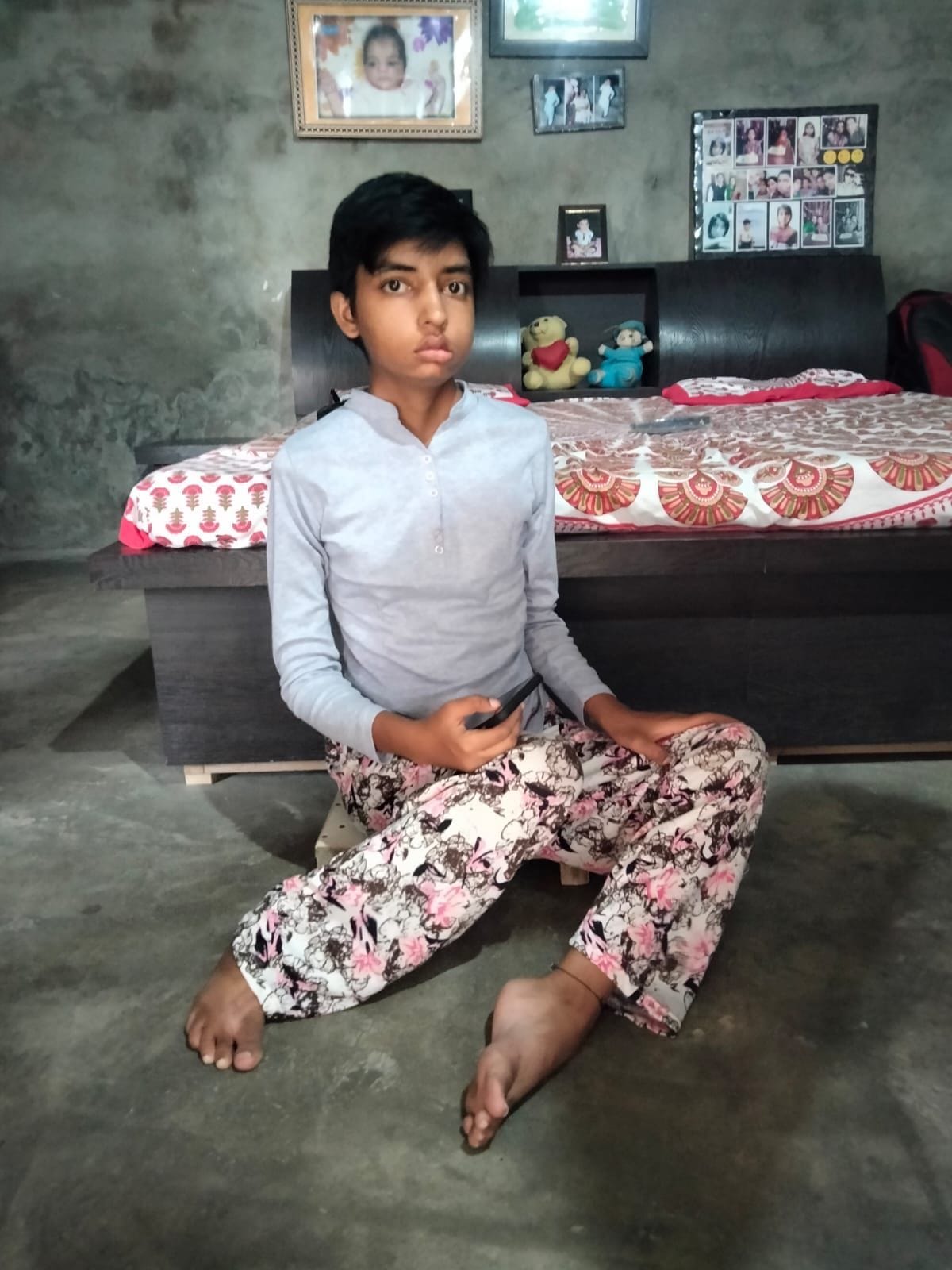 30 lakh people read the writings of Kanchan suffering from spinal muscular disease