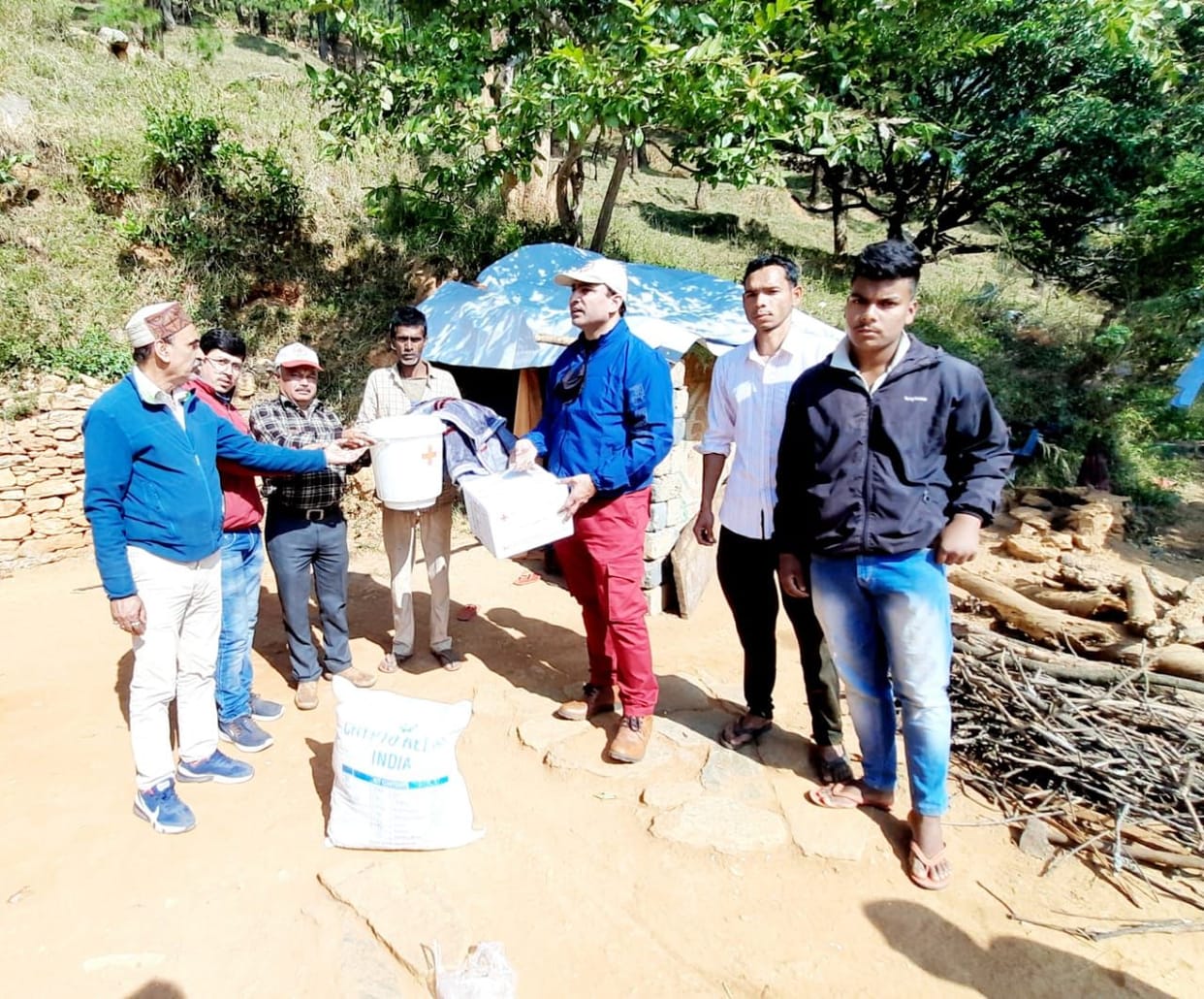 Help by Redcross in Belta Village