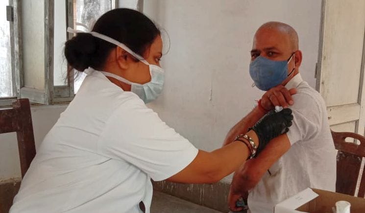 The target of corona vaccination will be completed in November itself