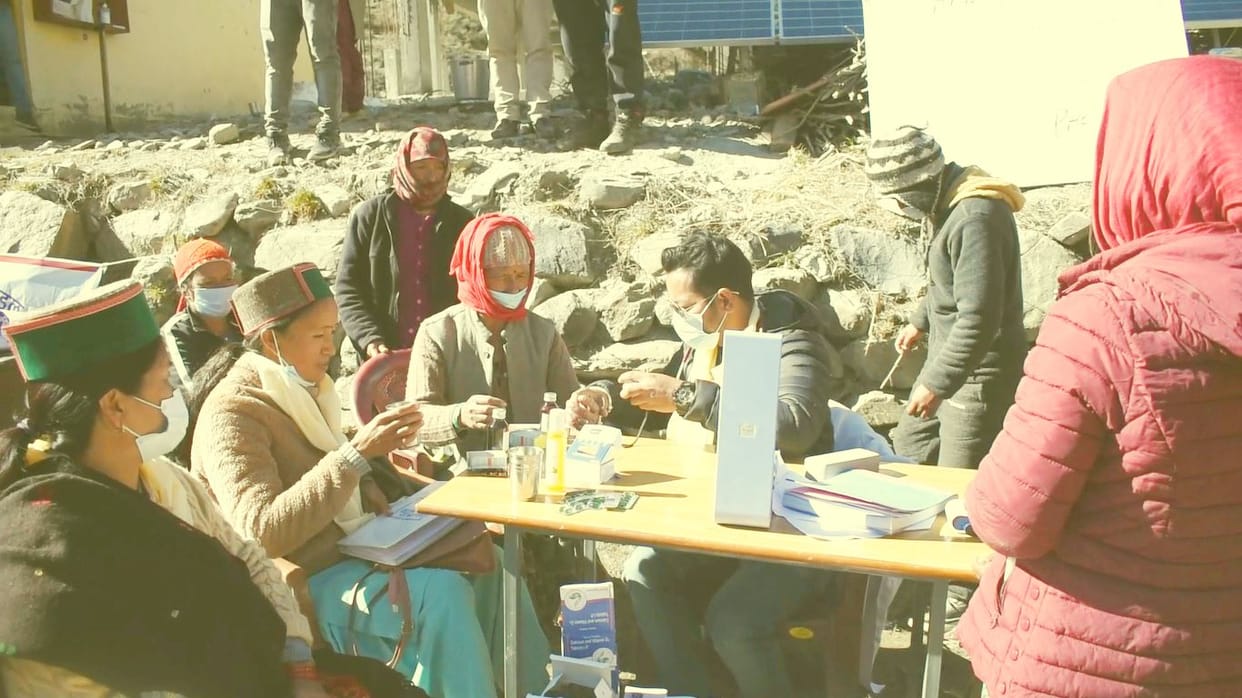 health camp held in kunnocharng  phoo
