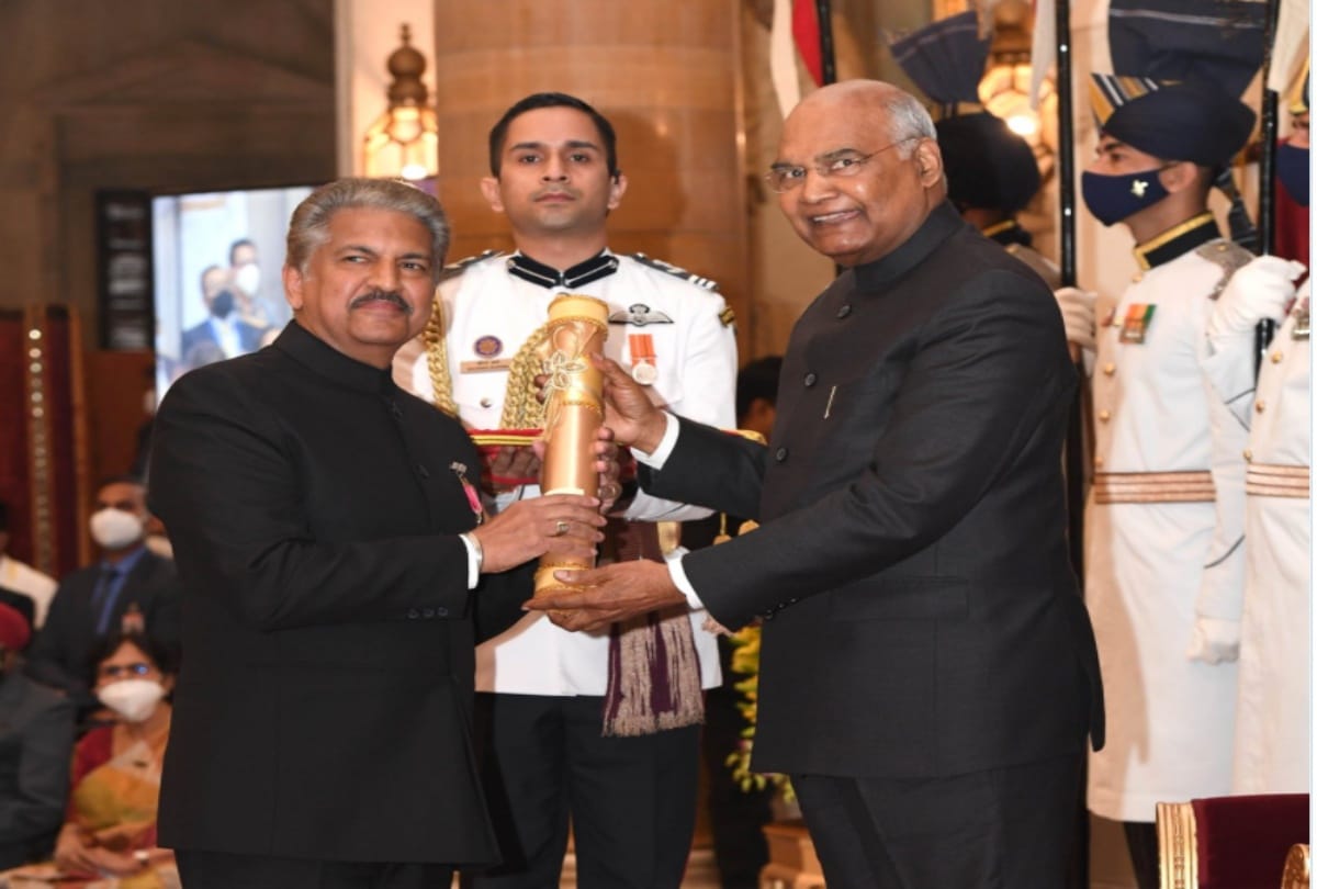 Anand Mahindra says he felt undeserving of his Padma Bhushan award