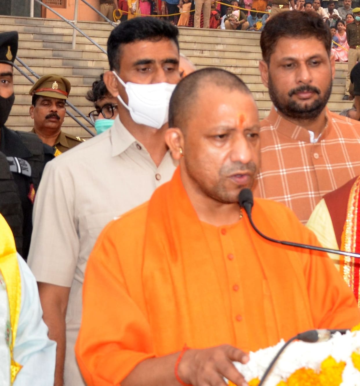 Mathura: Heard the land of Braj even from the mouth of Raskhan - Yogi Adityanath