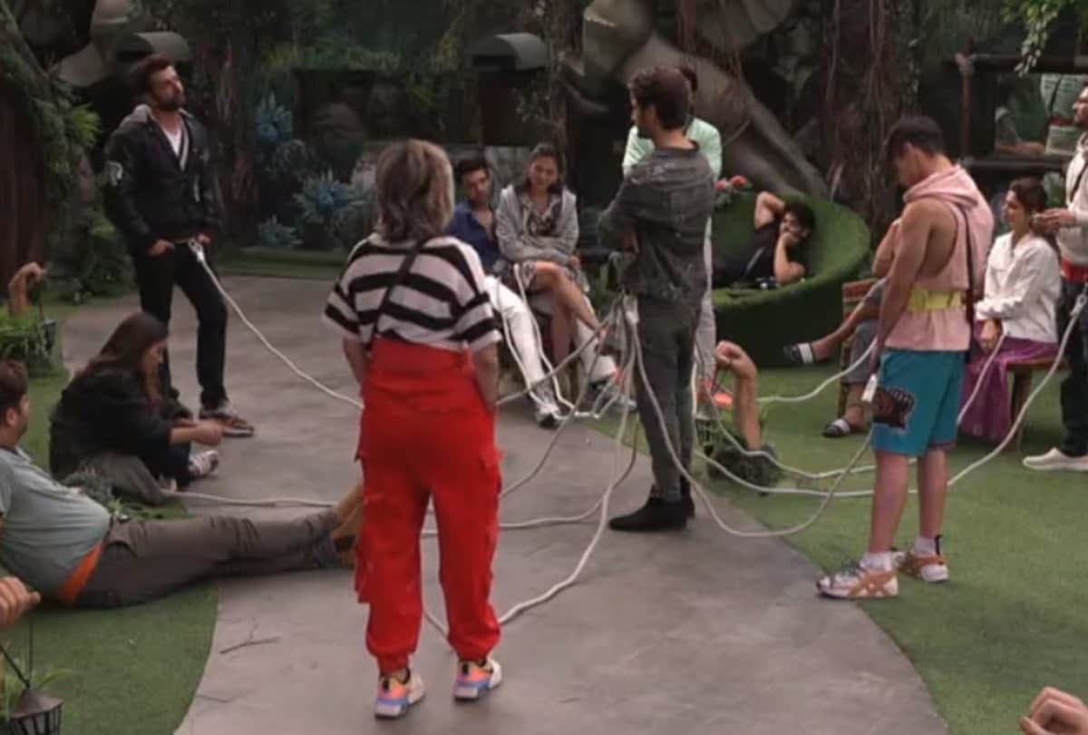bigg boss 15 captain umar riaz out shamita shetty rajiv adatia neha bhasin and raqesh bapat from VIP Membership task