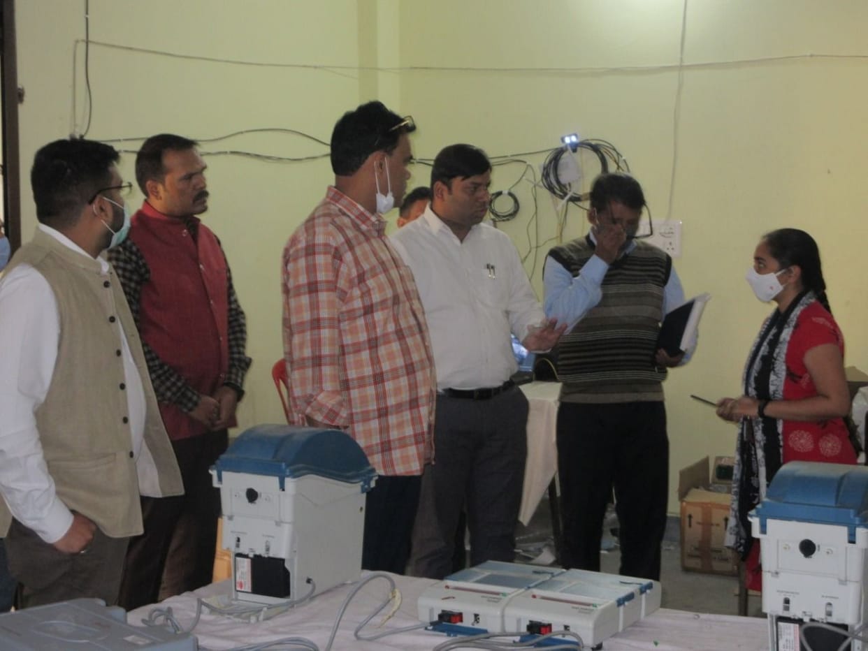 DM said, test voting machines under CCTV surveillance