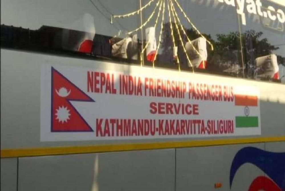 India-Nepal bus service resumes after over a year and half