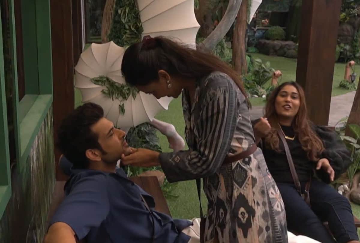 Bigg Boss 15 Karan Kundrra asked tejaswi prakash Do I like you actress gave this answer while kissing