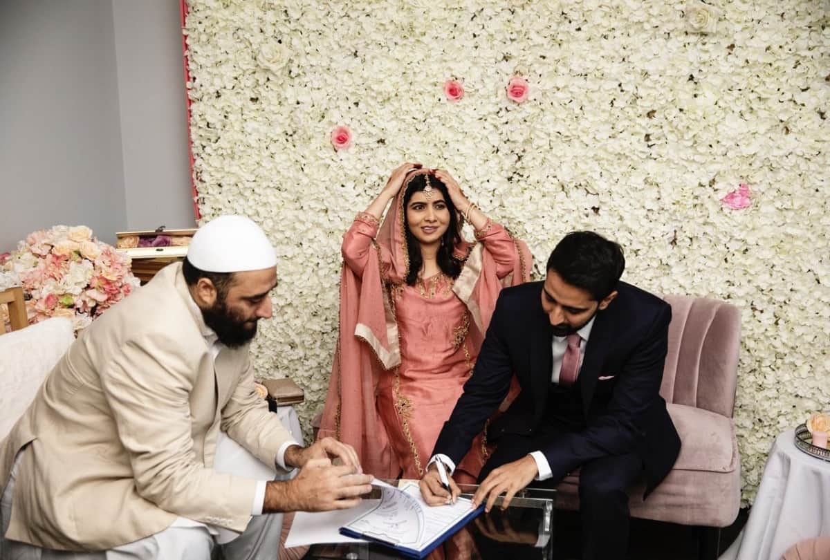 Newly Weds: Various stars including Priyanka, Katrina congratulate Malala Yousafzai on their marriage pictures surfaced on the Internet