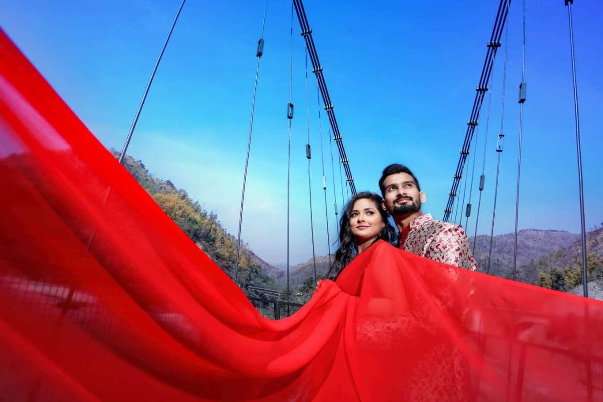 Yoganagari is pleasing to tourists for pre wedding shoot