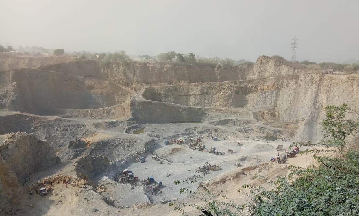 Greenery will come in the mines that have become deep ditch