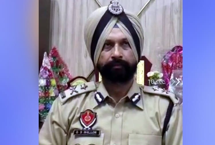 Punjab Government Appoint Gurinder Singh Dhillon As IG Zonal Jalandhar 