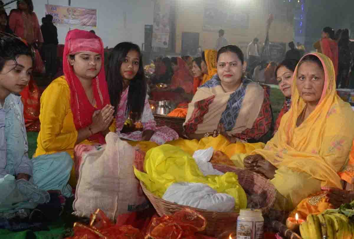 Sun Worship Festival Chhath completed in kanpur