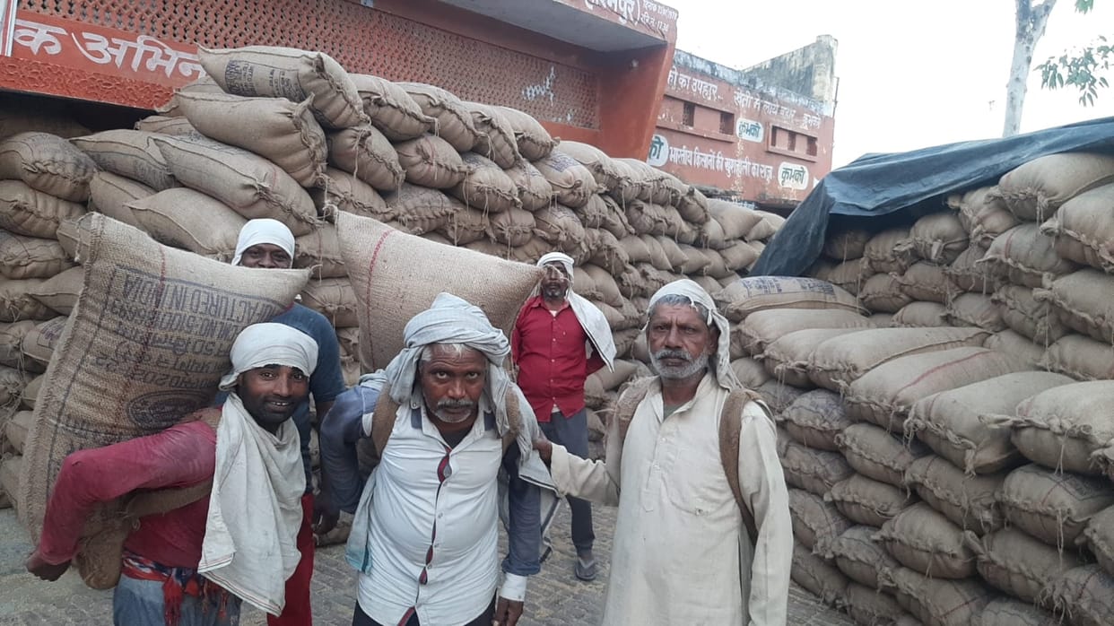 District tops in wheat procurement, backward in paddy purchase