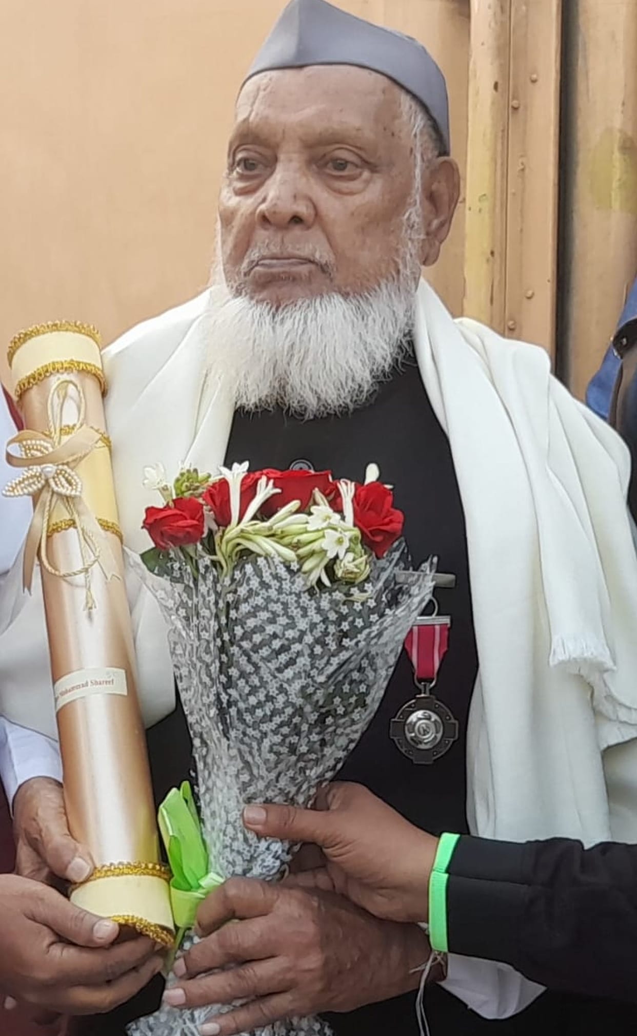 Sir, I have neither house nor pension support..