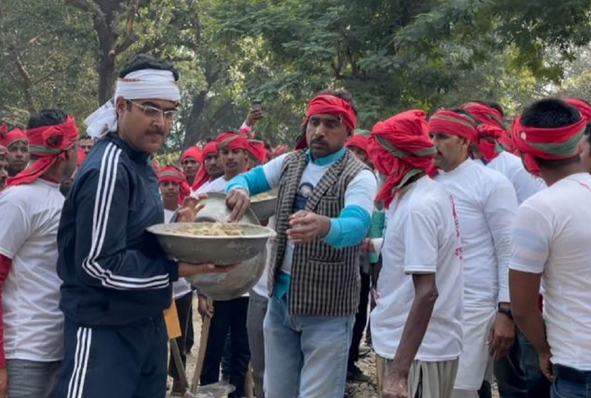 Amethi: Gauriganj MLA arrested for making a road by donating labor, seven km of road pothole-free till the administration stops