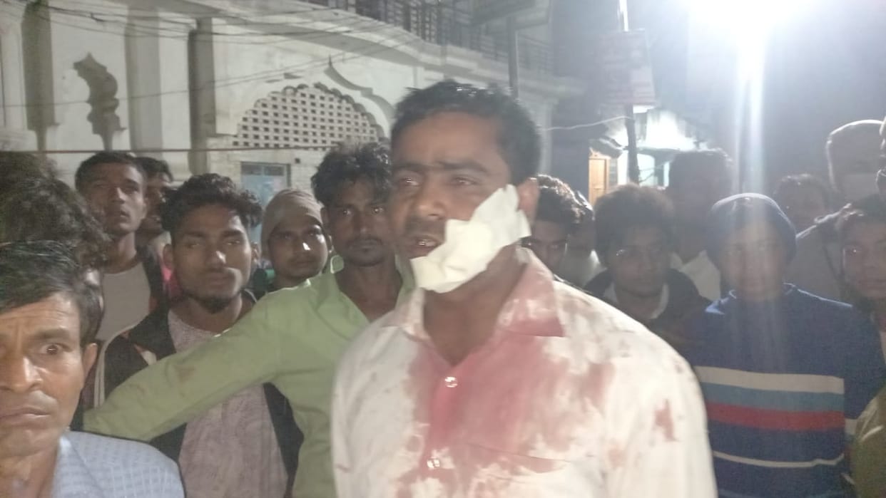 Stone pelting, firing in two sides over illegal sale of petrol