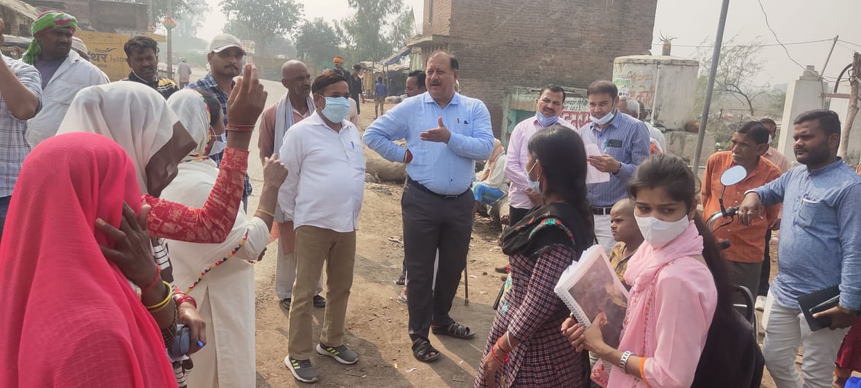 village,former,SDM,covid 19,vaccinated