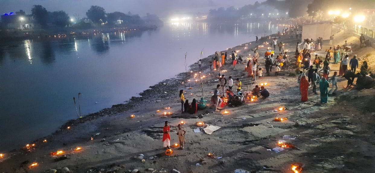 Chhath Puja: Happiness and prosperity sought for children and suhag, Yamunanagar