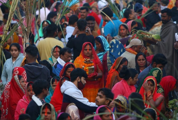 Sun Worship Festival Chhath completed in Chandigarh