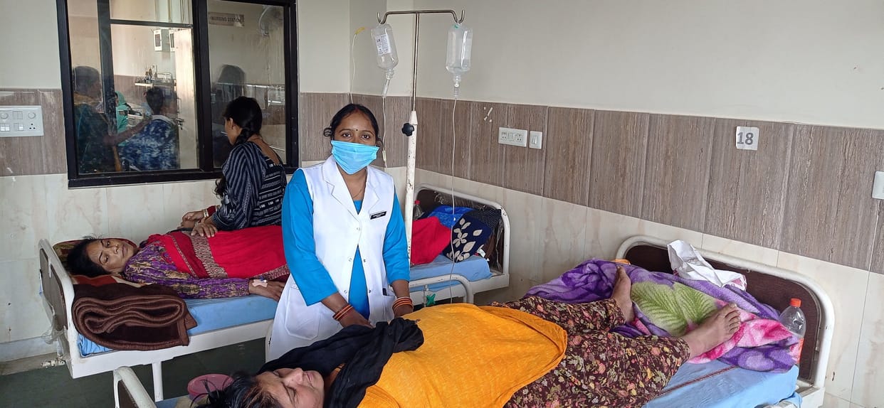Before the International Gita Jayanti Festival, the Health Department started the Har Ghar Dastak campaign