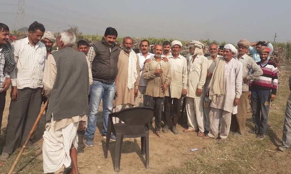Farmers' uproar when the thorn of the purchasing center was damaged