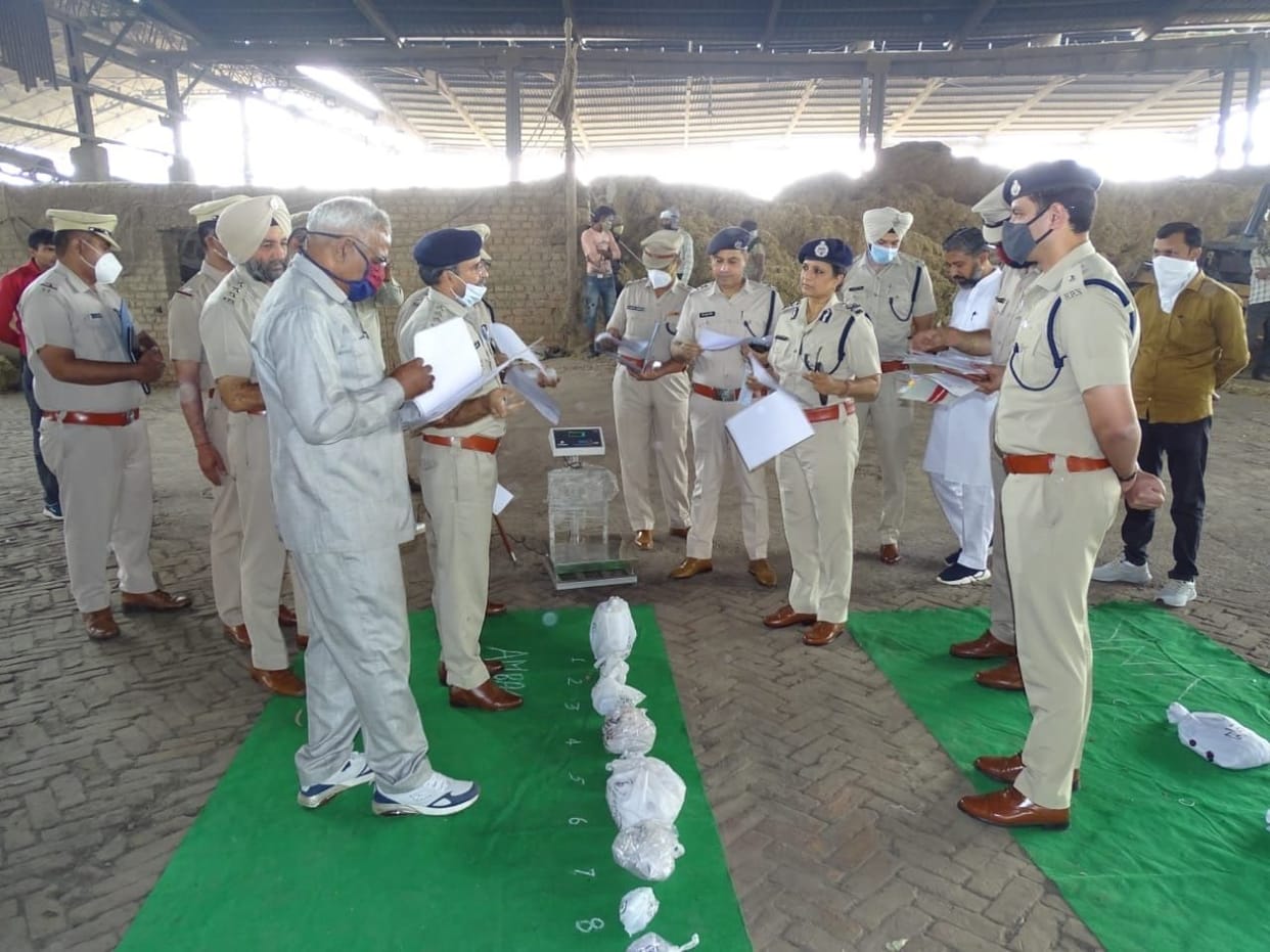 Seized narcotics destroyed in Bakhali Industries in 64 cases