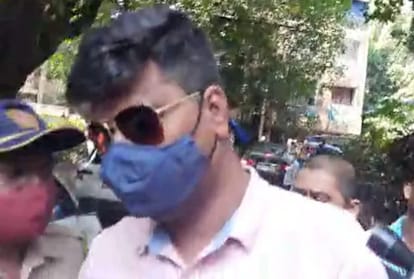 Cruise Drugs Case: Prabhakar Sail appeared before NCB for questioning reached office with lawyer Tushar Khandare