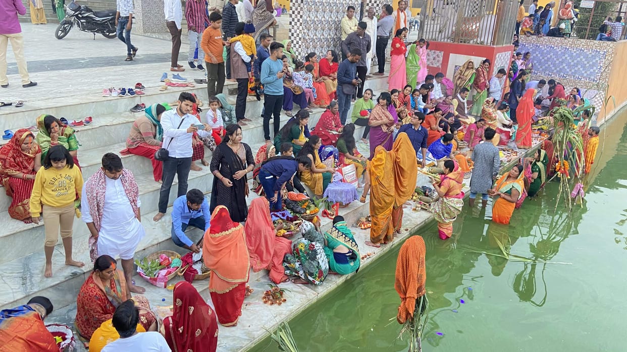 Chhath worship done legally