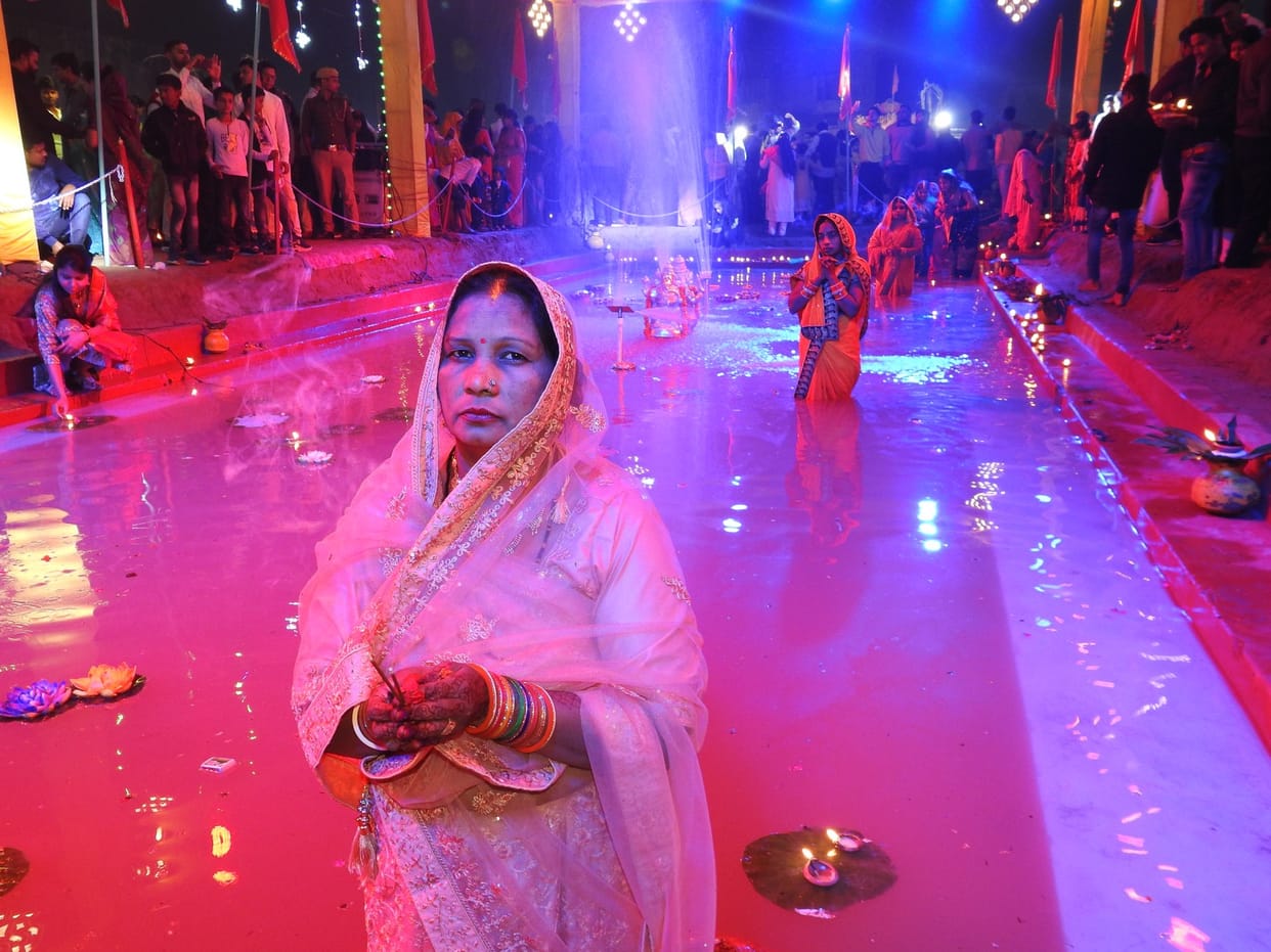 chhath pooja in ballia