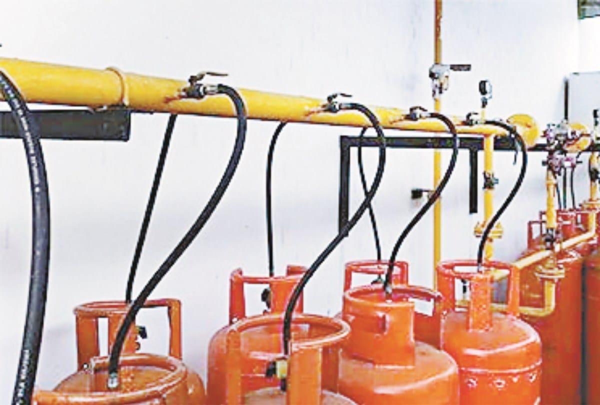 lpg gas pipeline connection first time in una himachal pradesh