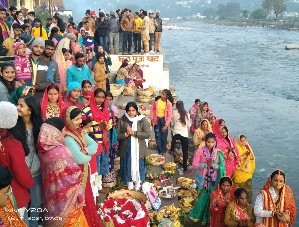 Chhat At Ramganga Bank