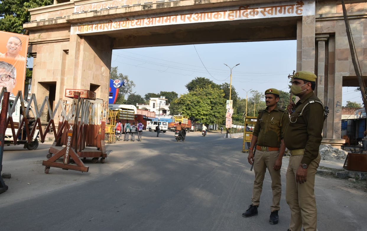 City roads including highway sealed, security tight